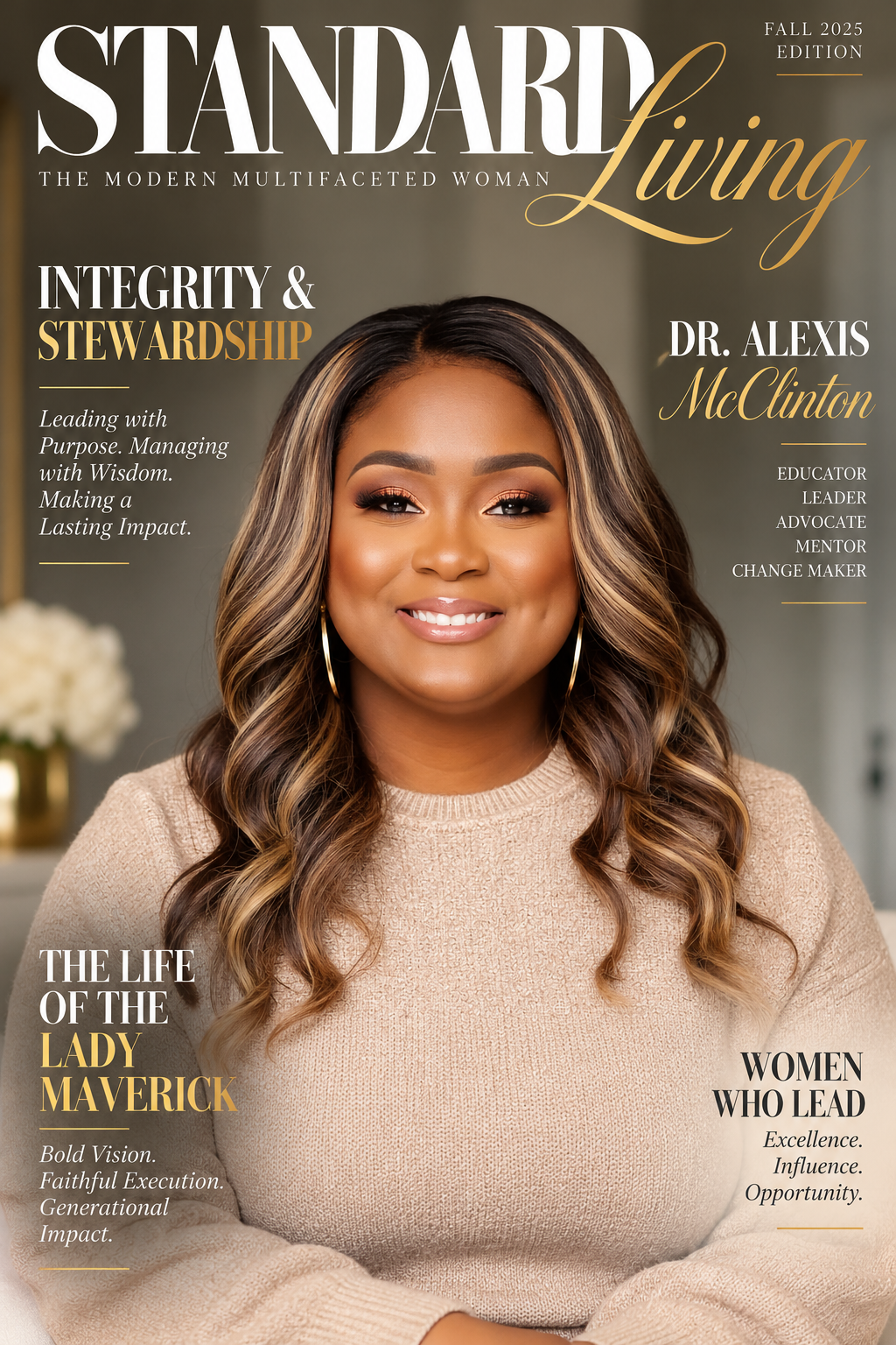 Standard Living cover — Dr. Alexis McClinton