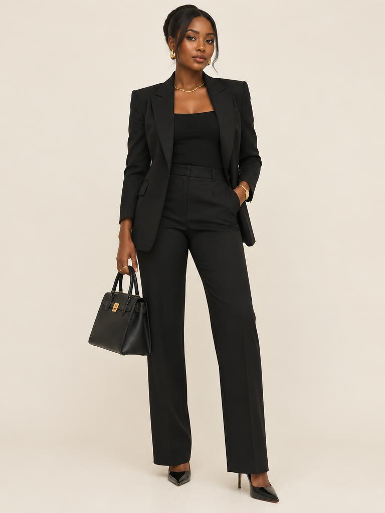 Day 2 attire example: Black